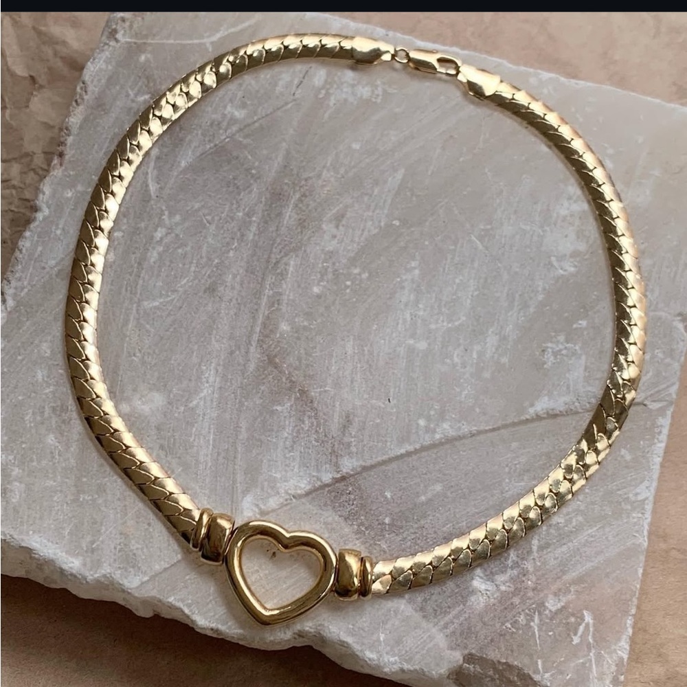 Gold Heart Necklace